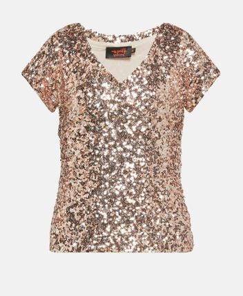 Sequinned shirt