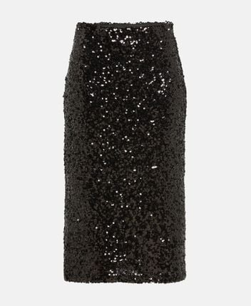 Sequinned skirt