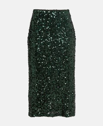 Sequinned skirt