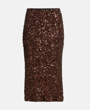 Sequinned skirt