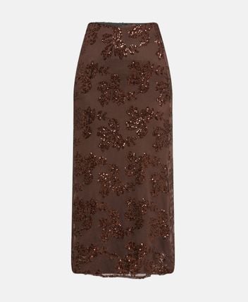 Sequinned skirt