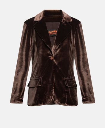 Velvet blazer