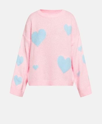Wool pullover Lovely Heart