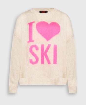 Wool pullover I Love St Moritz