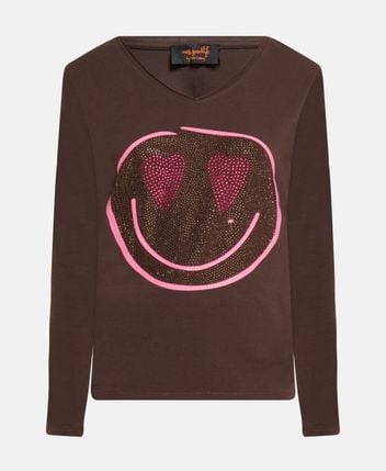 Long-sleeved top Heartface Sparkle