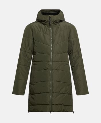 Quilted coat Glacier