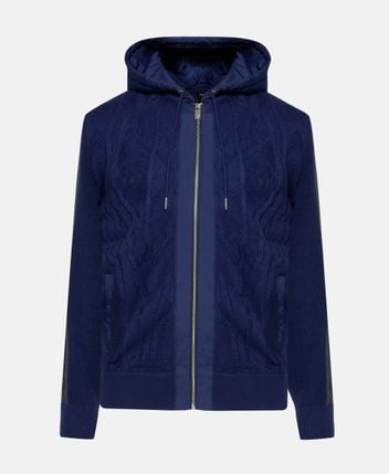 Hooded cardigan