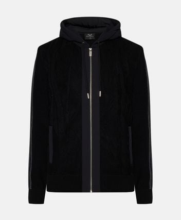 Hooded cardigan