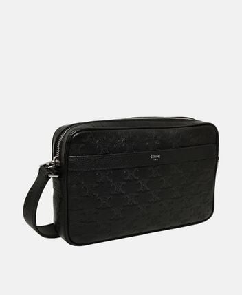 Leather cross body bag Horizontal