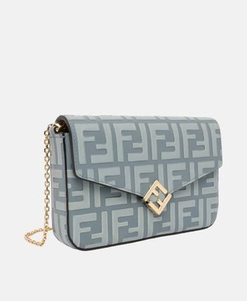 Leather cross body bag