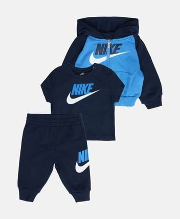 Sweat jacket and T-shirt set