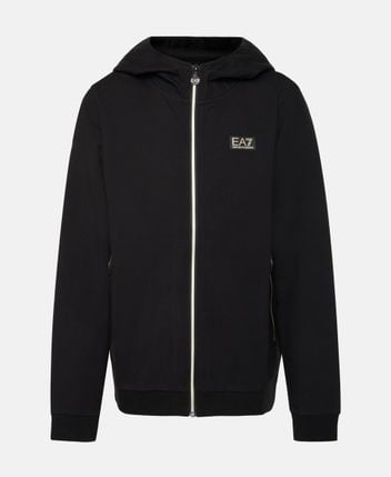 Hooded sweat jacket