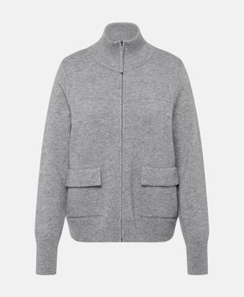 Wool-blend cardigan