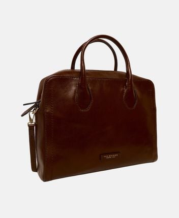 Leather business bag Fiona