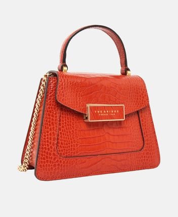 Leather cross body bag Ginevra
