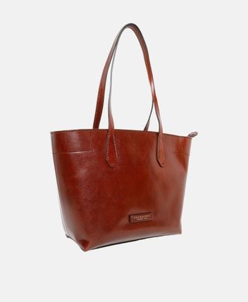 Leather shopper Guelfa