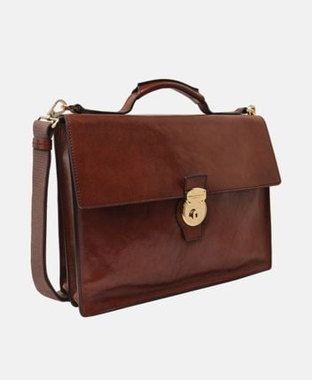 Leather business bag Core