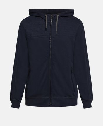 Hooded sweat jacket