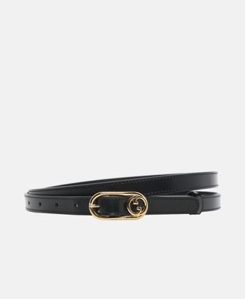 Leather belt