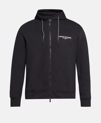 Hooded sweat jacket