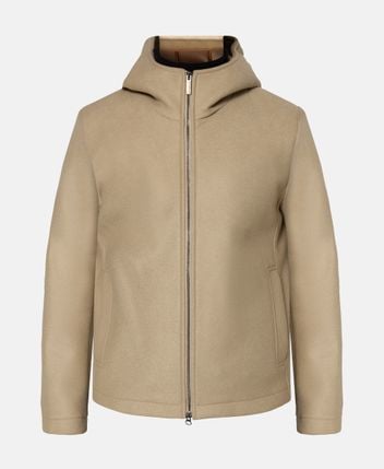 Wool-blend jacket