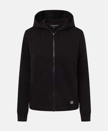 Hooded sweat jacket