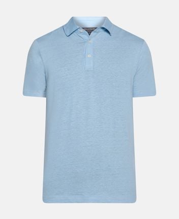 Linen polo shirt 13784