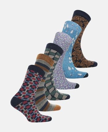 Socks, pack of 6