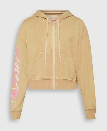 Hooded sweat jacket