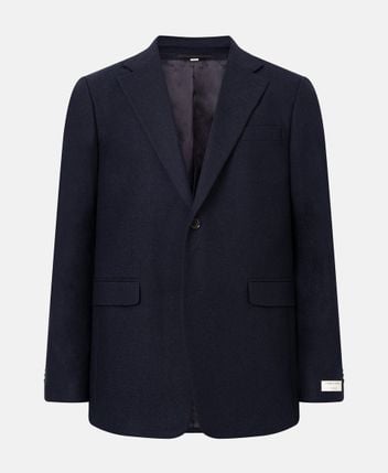 Wool-blend suit jacket