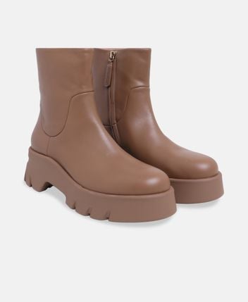 Platform ankle boots
