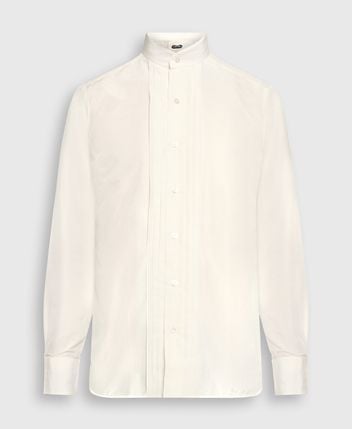 Silk-blend shirt