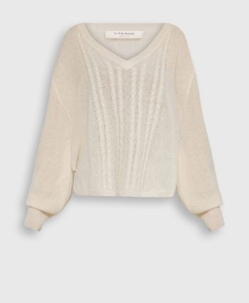 Wool-blend pullover