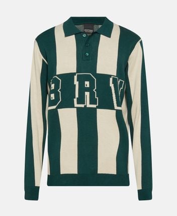 Knitted polo shirt