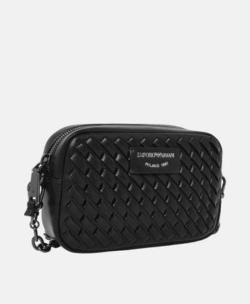 Leather cross body bag