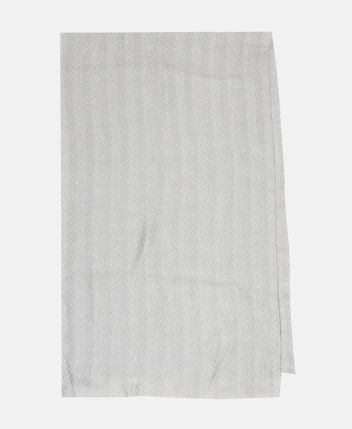 Linen-blend scarf