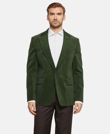 Corduroy suit jacket