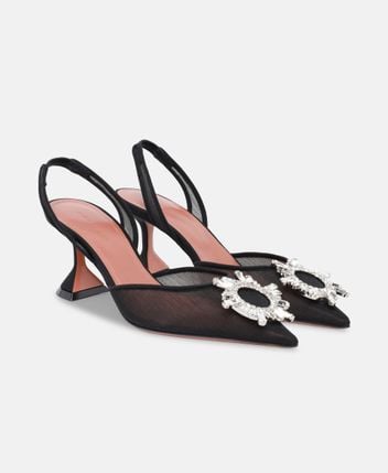 Slingback pumps Begum Mesh