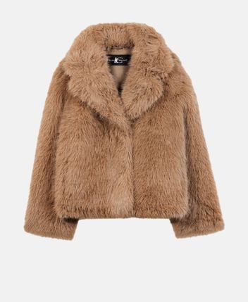 Faux fur jacket