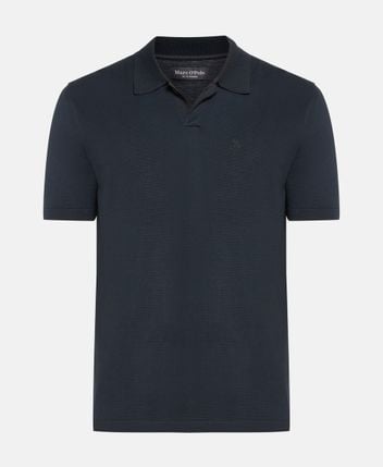 Knitted polo shirt