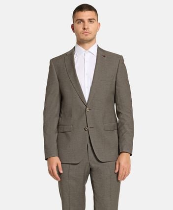 Wool-blend suit