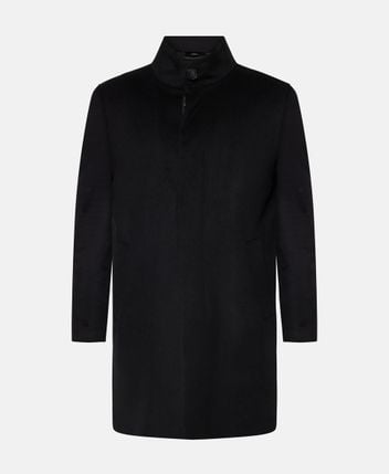 Wool-blend coat