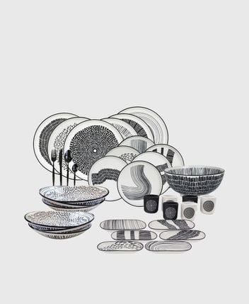 Dinnerware set Yucatan