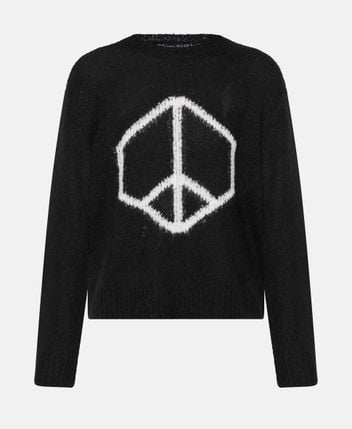 Wool pullover Message