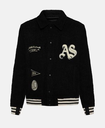 Wool-blend bomber jacket Baum