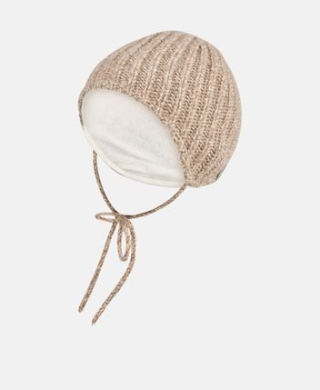 Wool-blend beanie