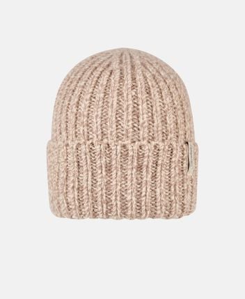 Wool-blend beanie