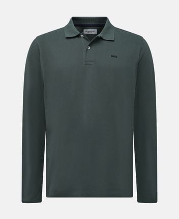 Long-sleeved polo shirt