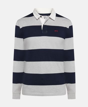 Long-sleeved polo shirt