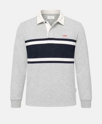 Long-sleeved polo shirt